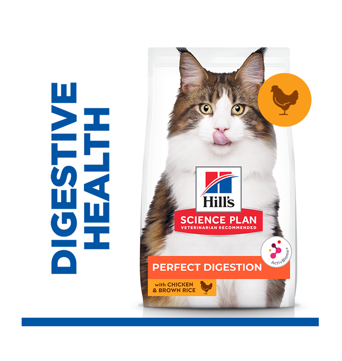 Hill's Perfect Digestion Sindirim Düzenleyici Tavuklu Yetişkin Kedi Maması 1.5kg