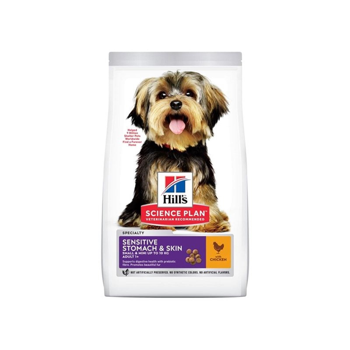 Hill's Sensitive Tavuklu Küçük Irk Yetişkin Köpek Maması 1,5kg