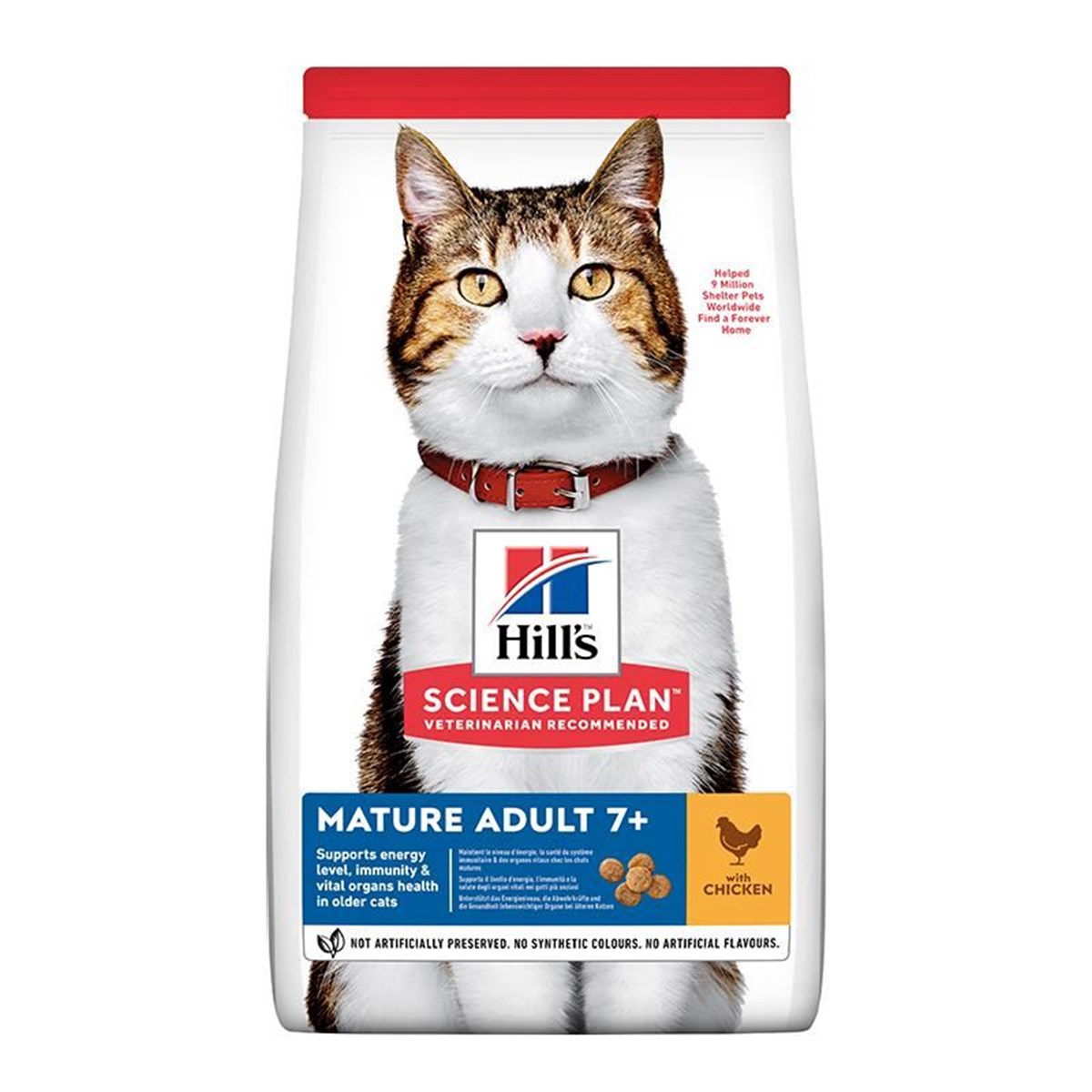 Hill's Tavuklu +7 3 Kg Yaşlı Kuru Kedi Maması