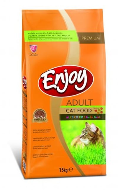 Multi Color Renkli Taneli Yetişkin Kedi Mamasi 15 Kg