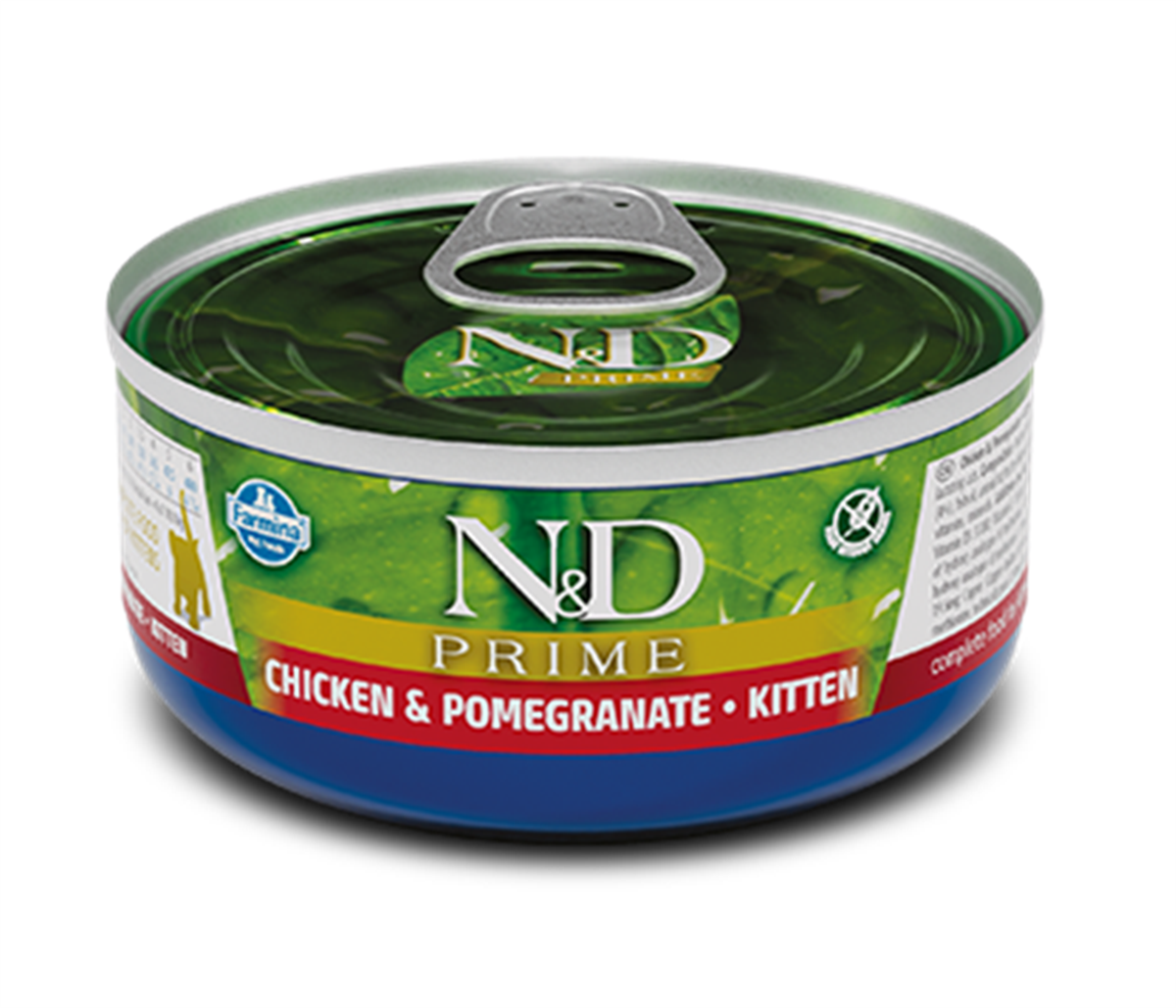 ND Prime Tavuk ve Narlı Tahılsız Yavru Kedi Konservesi 70 Gr