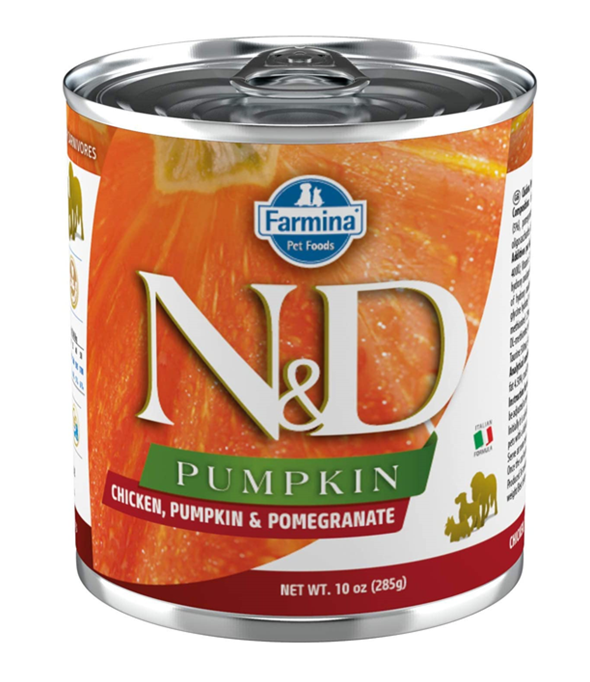 ND Pumpkın Balkabaklı Tavuk ve Narlı Yetişkin Köpek Konservesi 285 Gr