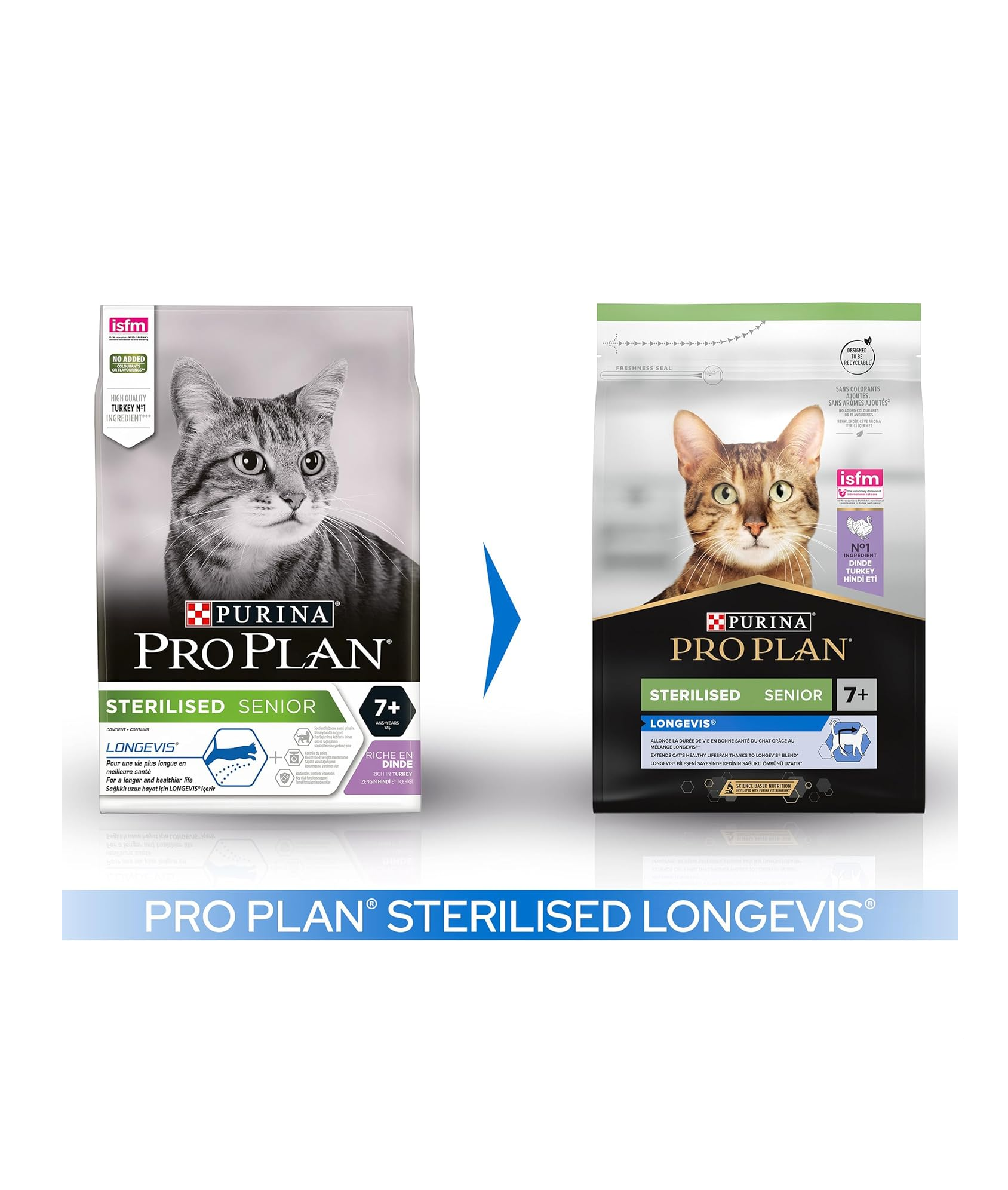 Pro Plan 7+ Hindili Kısırlaştırılmış Yaşlı Kedi Maması 3 Kg.