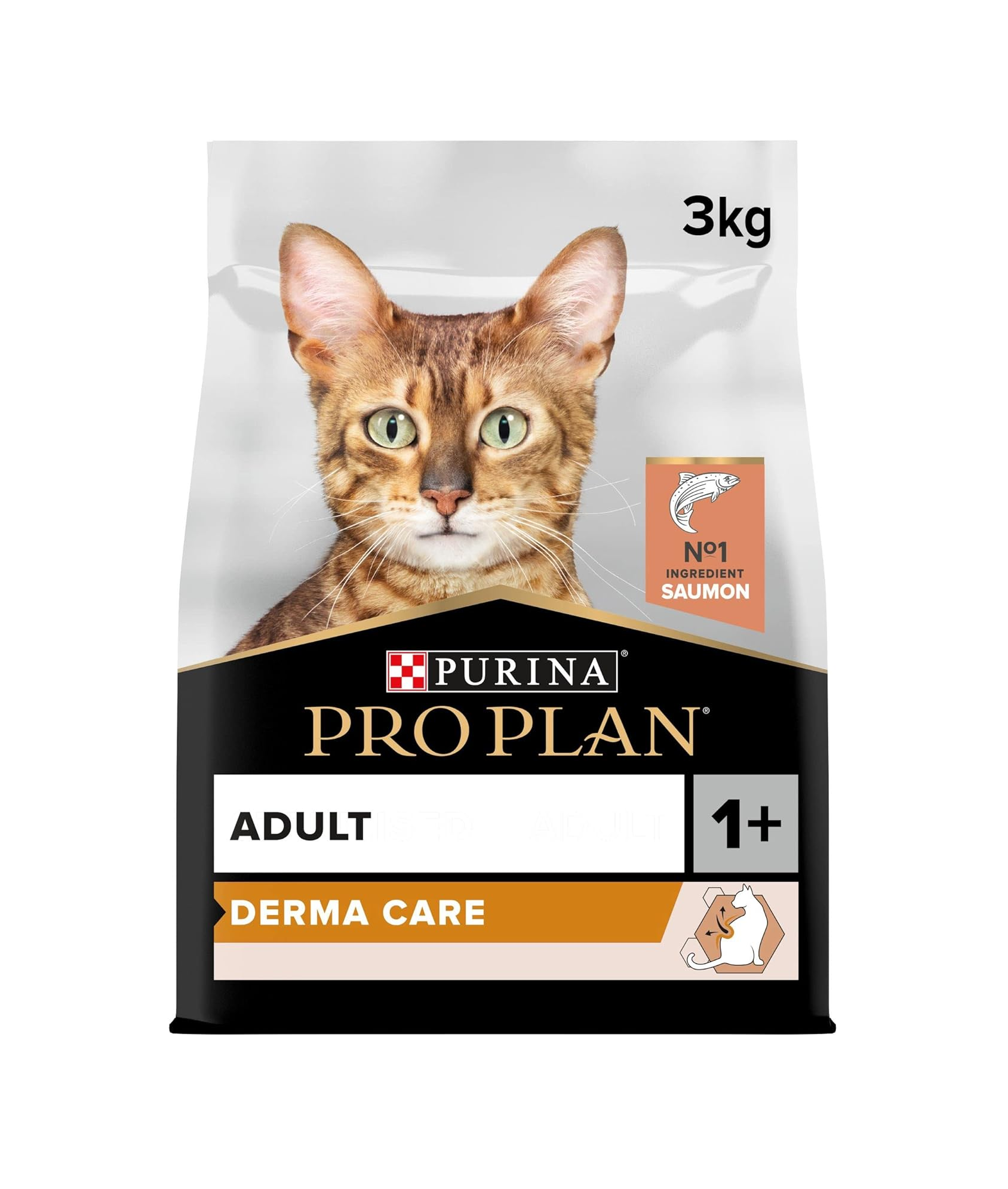 Pro Plan Elegant Derma Plus Somonlu Yetişkin Kedi Maması 3 Kg.