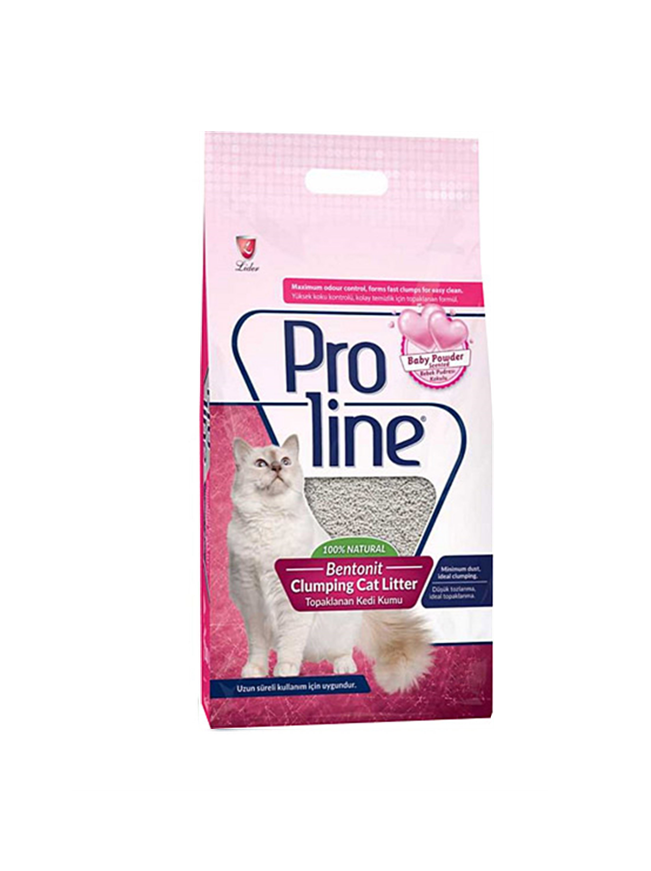 Proline Bebek Pudra Kokulu Bentonit Topaklanan Kum 5 Lt