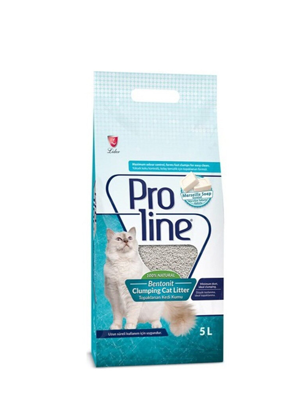 Proline Marsilya Sabun Kokulu Bentonit Topaklanan Kum 5 Lt
