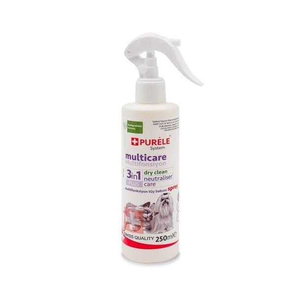 Purele Kedi ve Köpek Kuru Yıkama Tüy Bakım Spreyi 250 ml