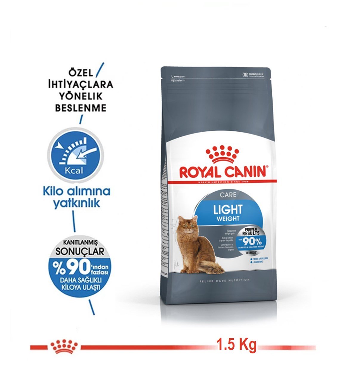 Royal Canin Light Weight Care Light Diyet Kedi Maması 1.5 Kg.