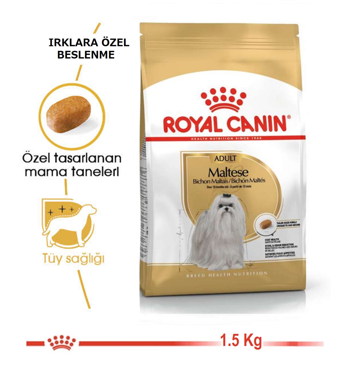 Royal Canin Maltese Adult Yetişkin Köpek Maması 1.5 kg