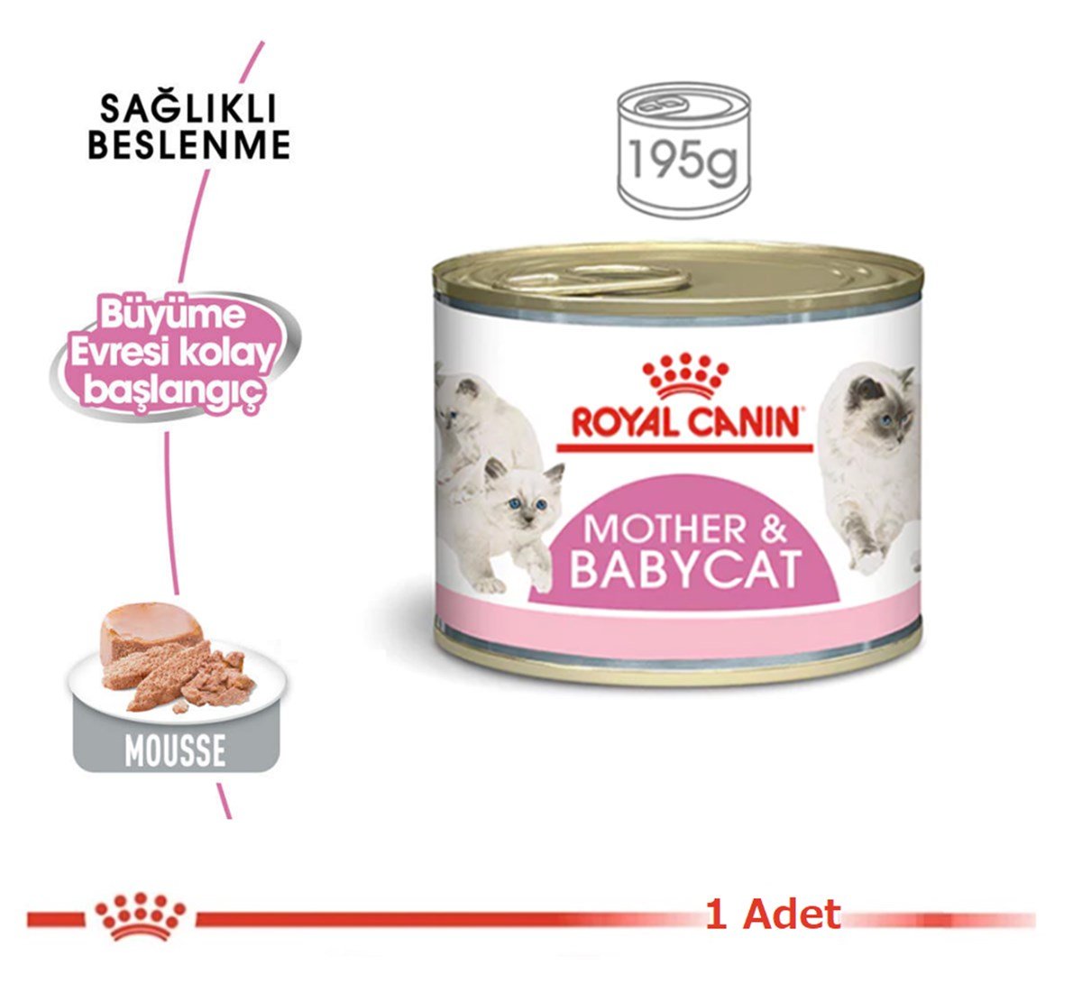 Royal Canin Mother & Babycat Instinctive Anne ve Yavru Yaş Kedi Maması 195 Gr. 1 Adet