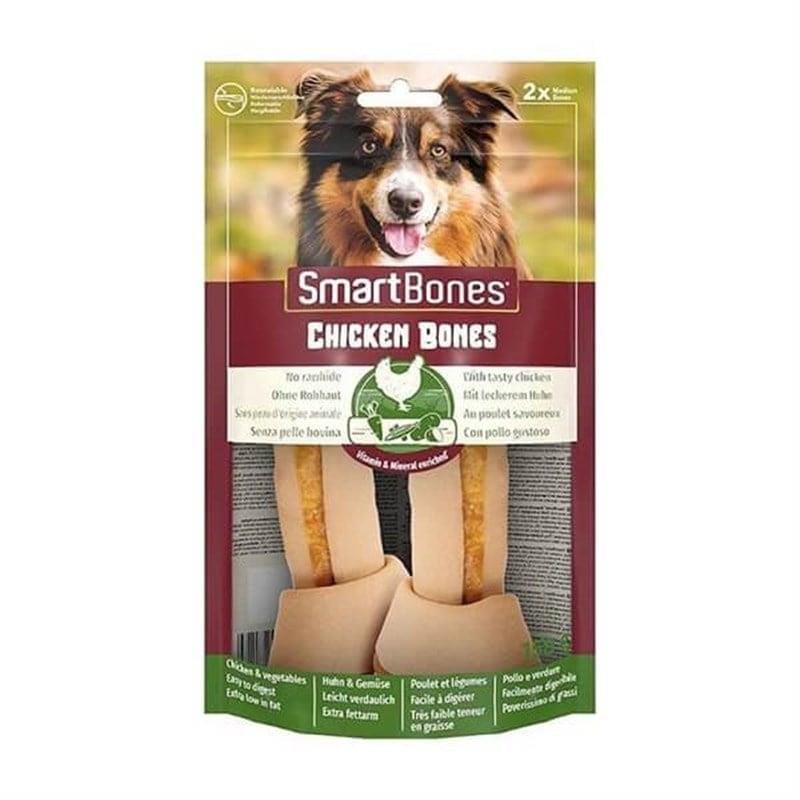 Smart Bones Tavuklu Düğüm Kemik Köpek Ödül Maması M 2 Adet