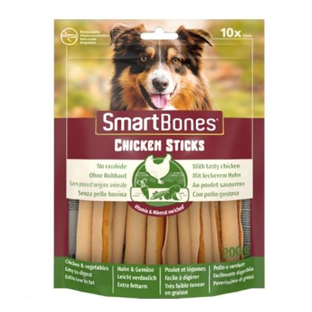 Smartbones Stick Tavuklu Köpek Ödül Çubuğu 200gr (10lu)