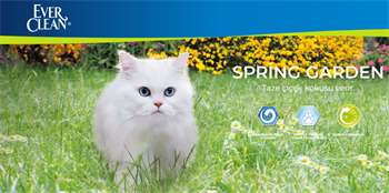 Ever Clean Spring Garden Çiçek Kokulu Topaklanan Kedi Kumu 10 lt