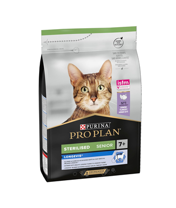 Pro Plan 7+ Hindili Kısırlaştırılmış Yaşlı Kedi Maması 3 Kg.