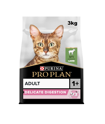 Pro Plan Delicate Kuzu Etli Sindirim Hassasiyeti Yetişkin Kedi Maması 3 Kg