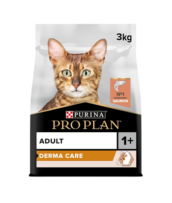 Pro Plan Elegant Derma Plus Somonlu Yetişkin Kedi Maması 3 Kg.