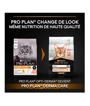Pro Plan Elegant Derma Plus Somonlu Yetişkin Kedi Maması 3 Kg.