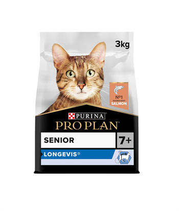 Pro Plan Original Senior +7 Somonlu Yaşlı Kedi Maması 3 Kg