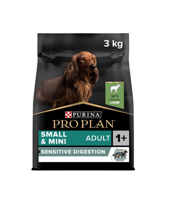 Pro Plan Small & Mini Sensitive Digestion Kuzulu ve Pirinçli Mini Irk Yetişkin Köpek Maması 3kg