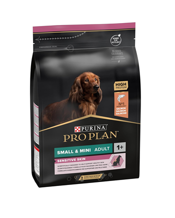 Pro Plan Small & Mini Sensitive Skin Somonlu ve Pirinçli Mini Irk Yetişkin Köpek Maması 3kg