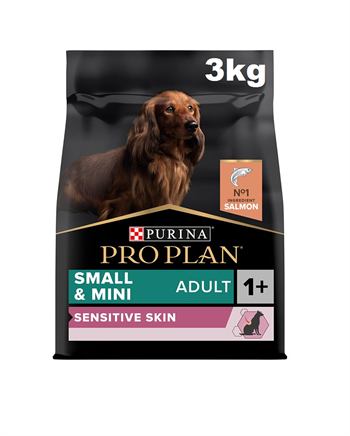Pro Plan Small & Mini Sensitive Skin Somonlu ve Pirinçli Mini Irk Yetişkin Köpek Maması 3kg