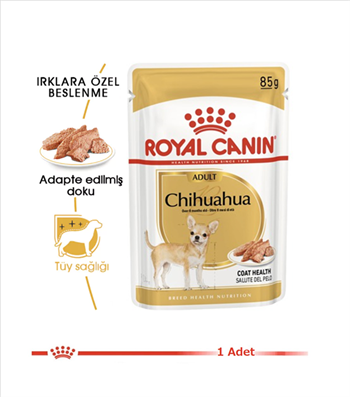 Royal Canin Chihuahua Pouch Yetişkin Köpek Yaş Maması 85 Gr