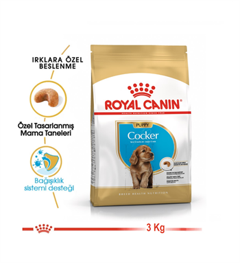 Royal Canin Cocker Puppy Yavru Köpek Maması 3 Kg