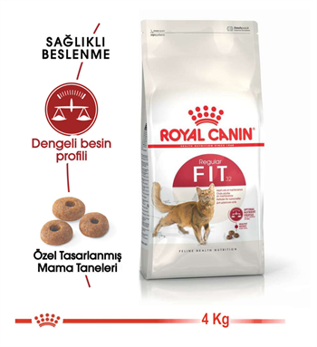 Royal Canin Fit 32 Yetişkin Kedi Maması 4 Kg