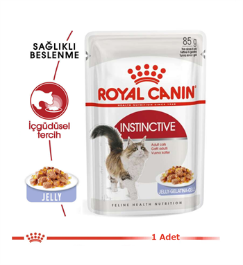 Royal Canin Instinctive Jelly Pouch Yetişkin Kedi Maması 85 Gr. 1 Adet