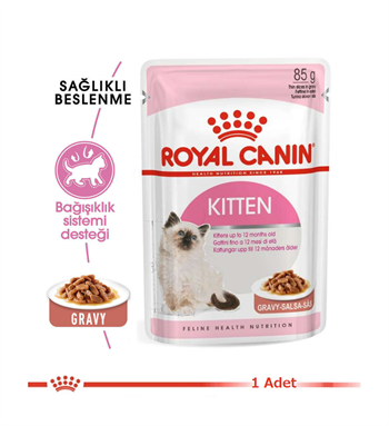 Royal Canin Kitten Gravy Pouch Yavru Kedi Maması 85 Gr. 1 Adet