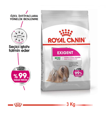 Royal Canin Mini Exigent Köpek Maması 3 Kg