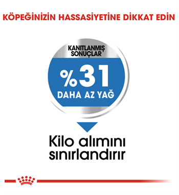 Royal Canin Mini Light Küçük Irk Kilolu Yetişkin Köpek Maması 3 Kg