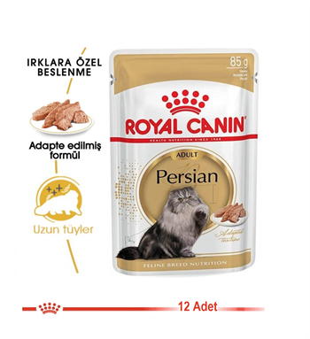 Royal Canin Persian Loaf Pouch Iran Irkı Kedi Yaş Maması 85 Gr
