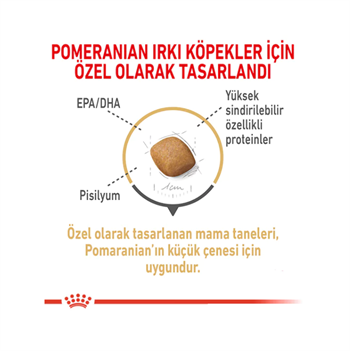 Royal Canin Pomeranian Adult Yetişkin Köpek Maması 1.5 Kg