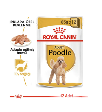 Royal Canin Poodle Pouch Yetişkin Yaş Köpek Maması 85 Gr 