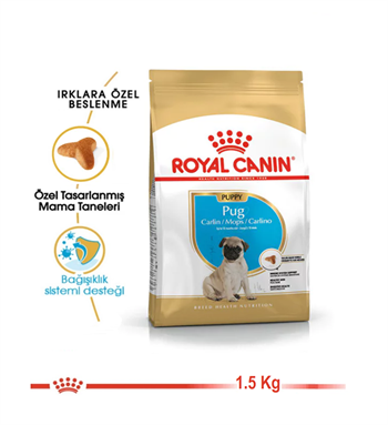 Royal Canin Pug Puppy Yavru Köpek Maması 1.5 Kg