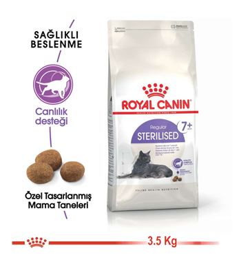 Royal Canin Sterilised +7 Kısırlaştırılmış Yaşlı Kedi Maması 3.5 Kg