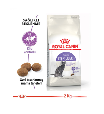 Royal Canin Sterilised Kısırlaştırılmış Yetişkin Kedi Maması 2 Kg
