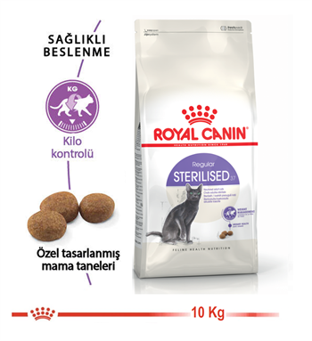 Royal Canin Sterilised 37 Kısırlaştırılmış Yetişkin Kedi Maması 10 Kg 