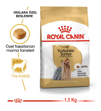 Royal Canin Yorkshire Terrier Adult Yetişkin Köpek Maması 1,5 Kg