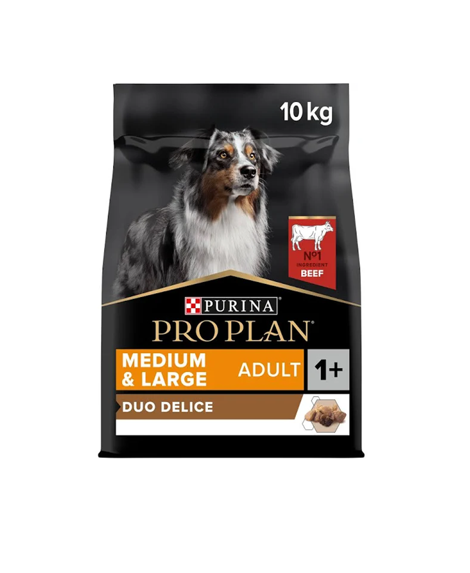  Pro Plan Duo Delice Parça Biftek Etli Orta ve Büyük Irk Yetişkin Köpek Maması 10kg