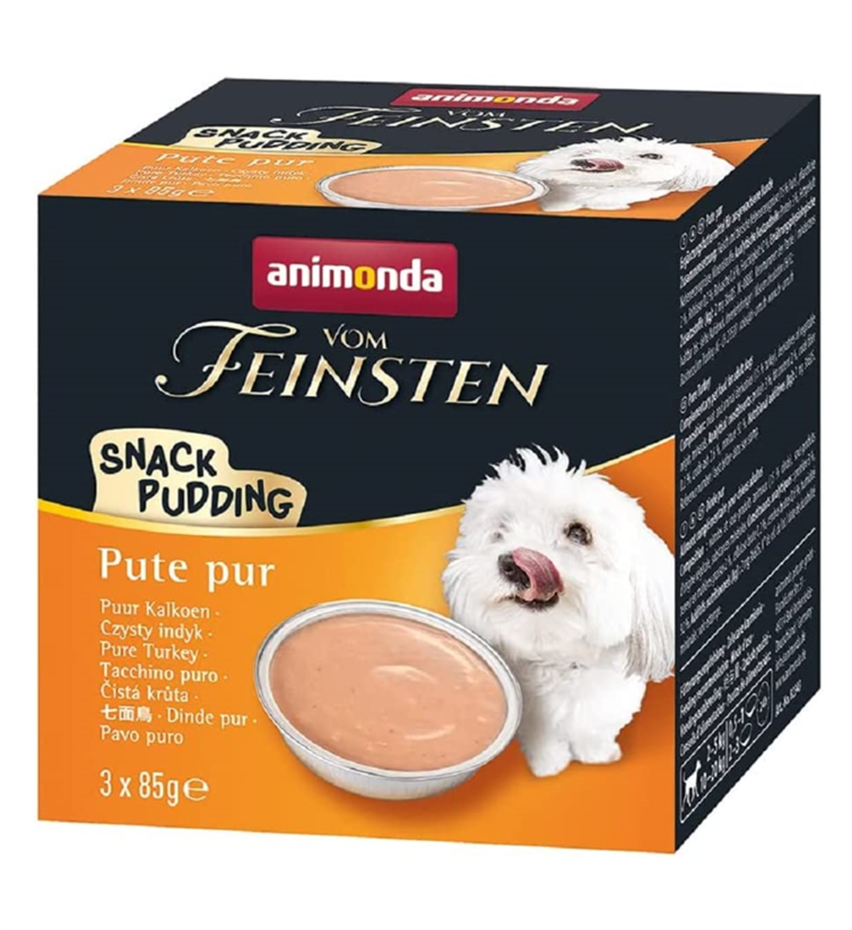 Animonda Vom Feinsten Snack Pudding Hindili Yetişkin Köpek Pudingi 255 Gr.