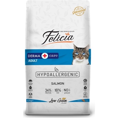 Az Tahıllı Somonlu Yetişkin Kedi Maması 12 Kg