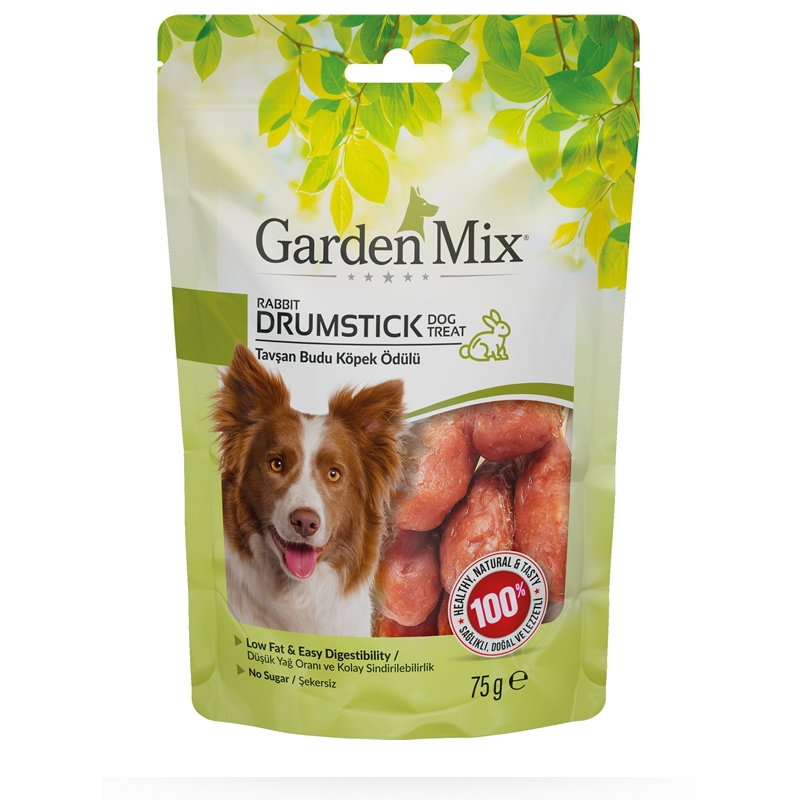 GardenMix Tavşan Budu Köpek Ödül Maması 75 GR