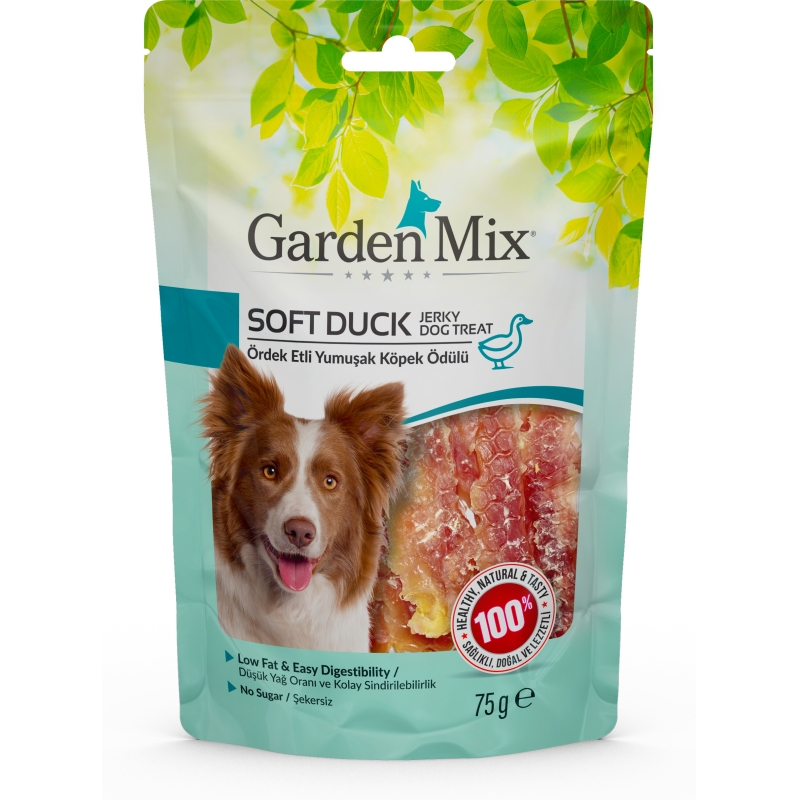 GardenMix Yumuşak Ördekli Köpek Ödül Maması 75 GR