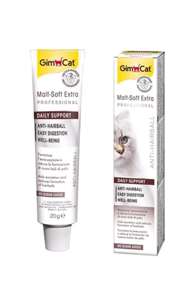 Gimcat Malt Soft Extra Pasta Kıl Topu Önleyici 20 Gr