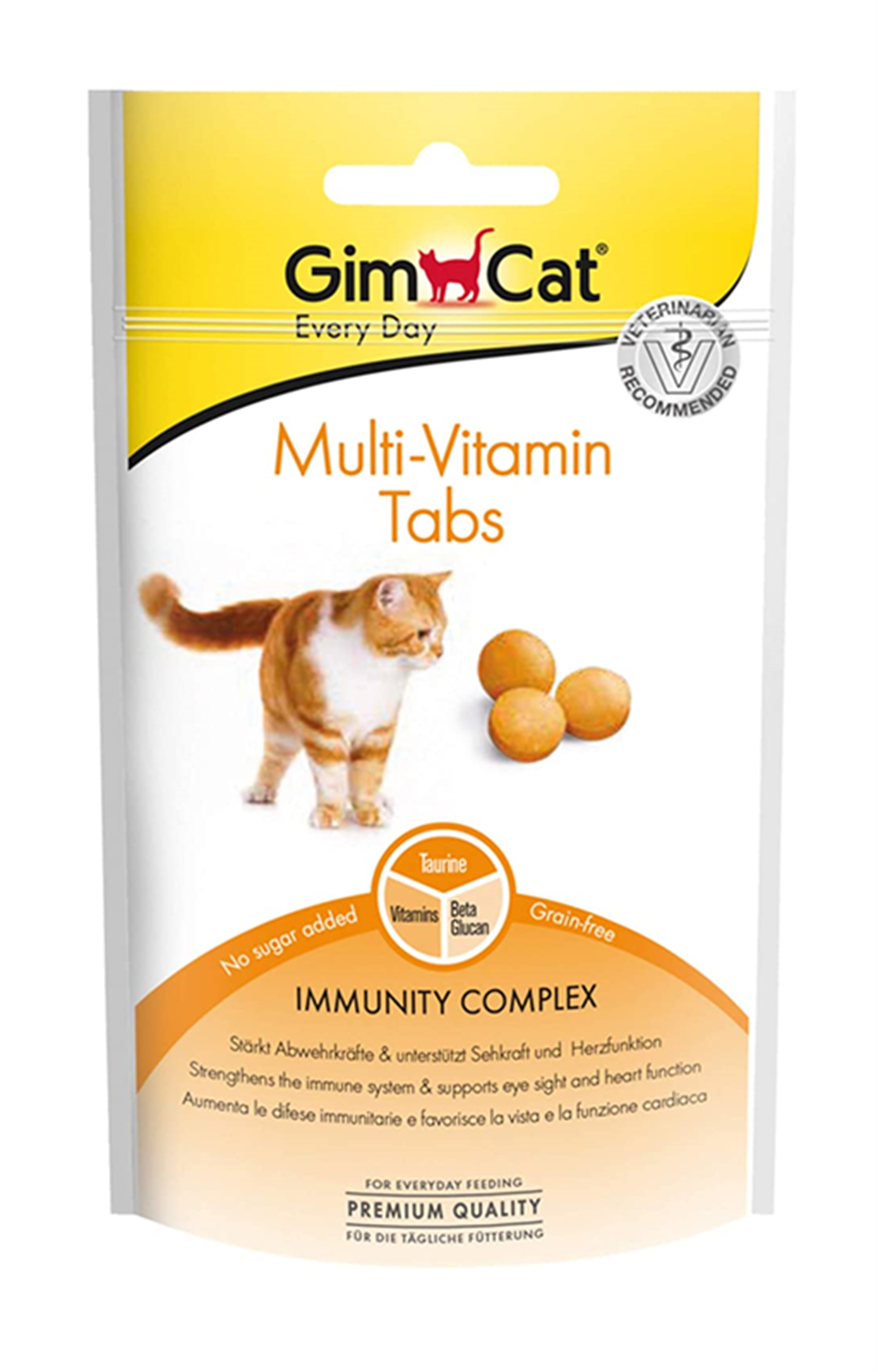 GimCat Multivitamin Kedi Ödül Tableti 40 Gr