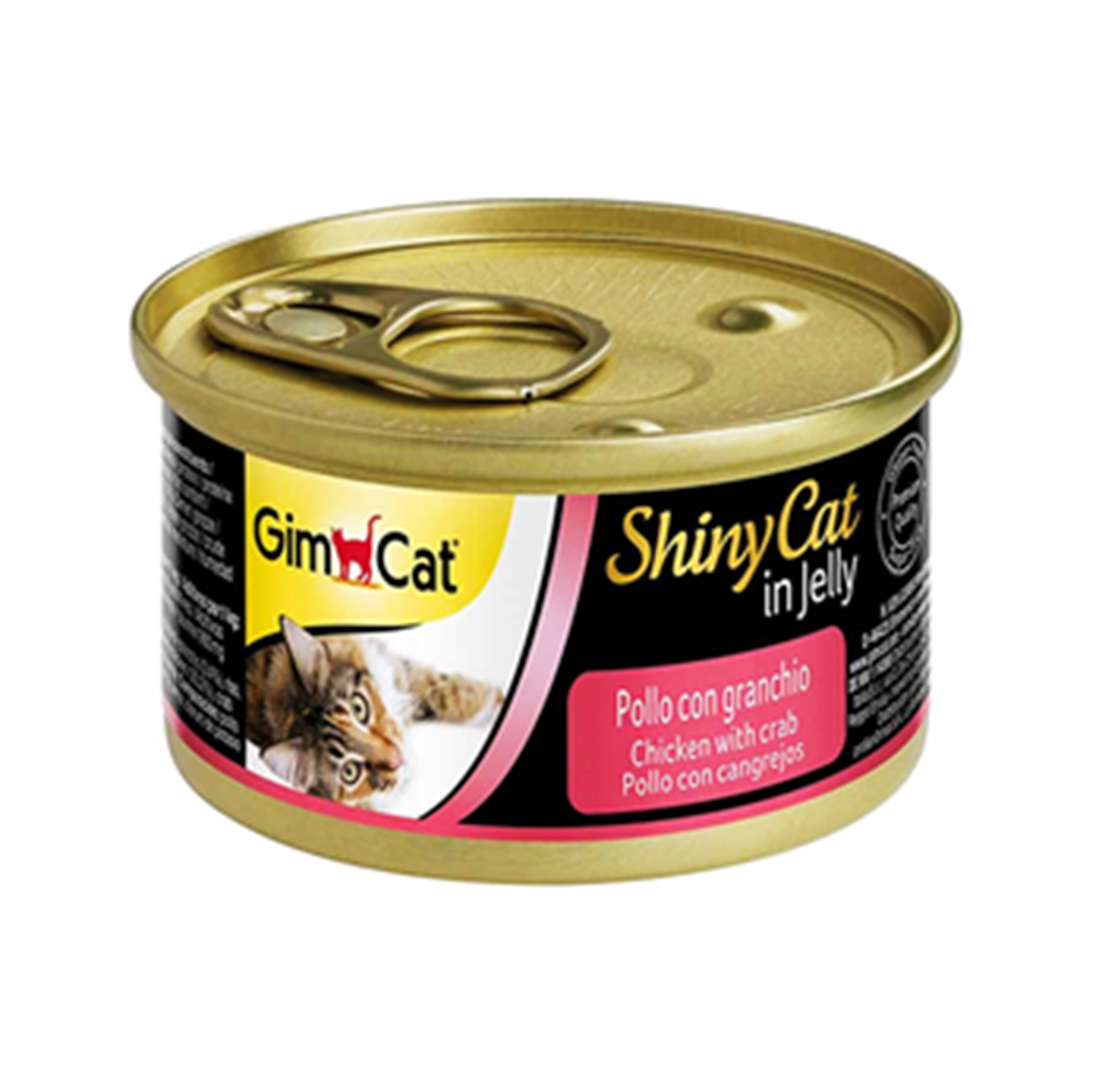 GimCat Shinycat Tavuklu ve Yengeçli Kedi Konservesi 70 Gr