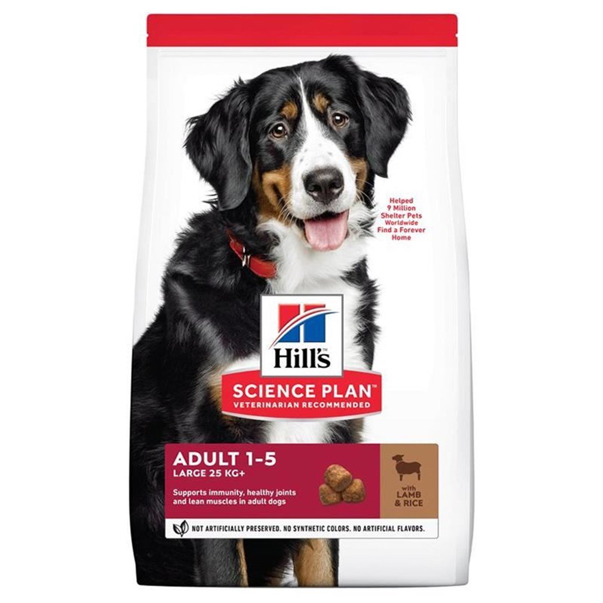 Hill's Adult Large Breed Kuzu Etli Büyük Irk Yetişkin Köpek Maması 14kg