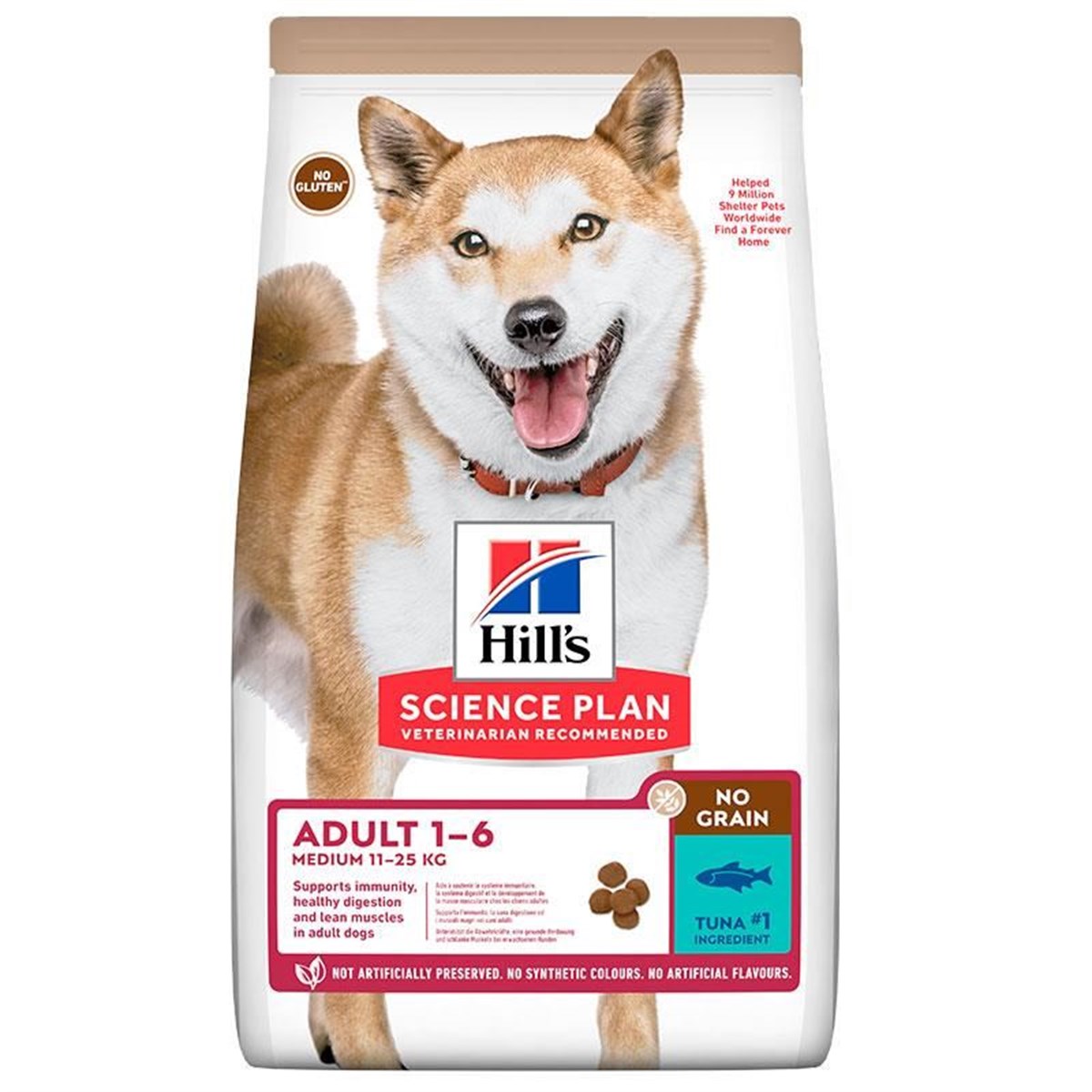Hill's Tahılsız Adult Ton Balıklı Yetişkin Köpek Maması 12kg